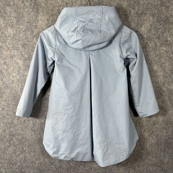 Disney Princess Animator Soft Shell Hooded Jacket Pockets Light Blue Size 5/6 - Picture 2 of 16